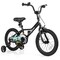 Children’s Bicycle with Hand and Coaster Brake Adjustable Saddle Steel Frame Ideal for Boys and Girls